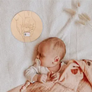 Newborn Baby Hospital Bracelet Holder 2